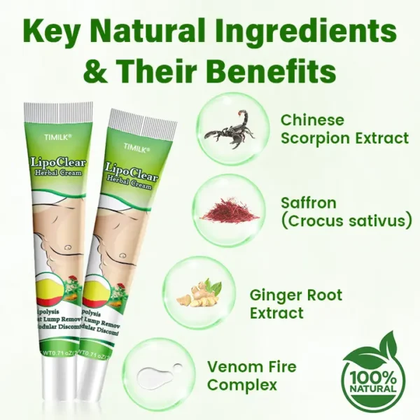 Timilk® LipoClear Herbal Cream