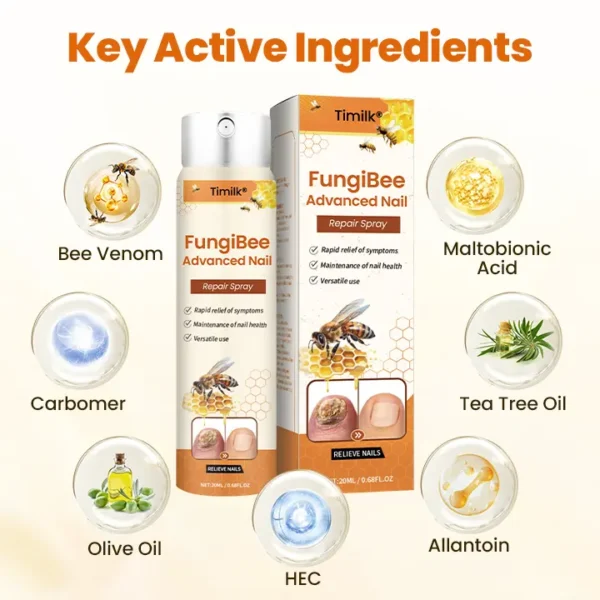 Timilk® FungiBee Advanced Nail Repair Spray⭐