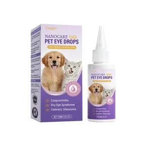Timilk® NanoCare Pet Eye Drops  👩‍⚕️ FDA Approved | Relieves Conjunctivitis, Dry Eyes, Cataracts & Keratitis 🐶🐱