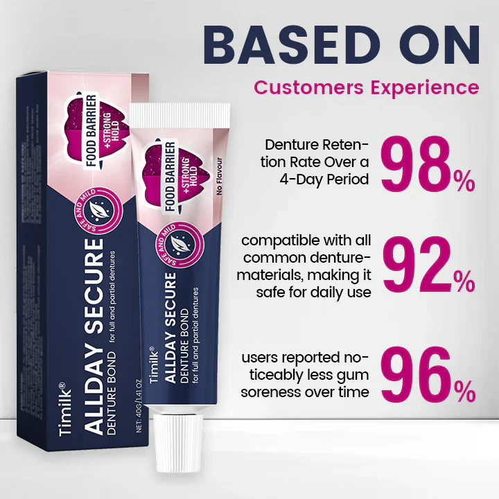 Timilk® All Day Secure Denture Bond - Image 2